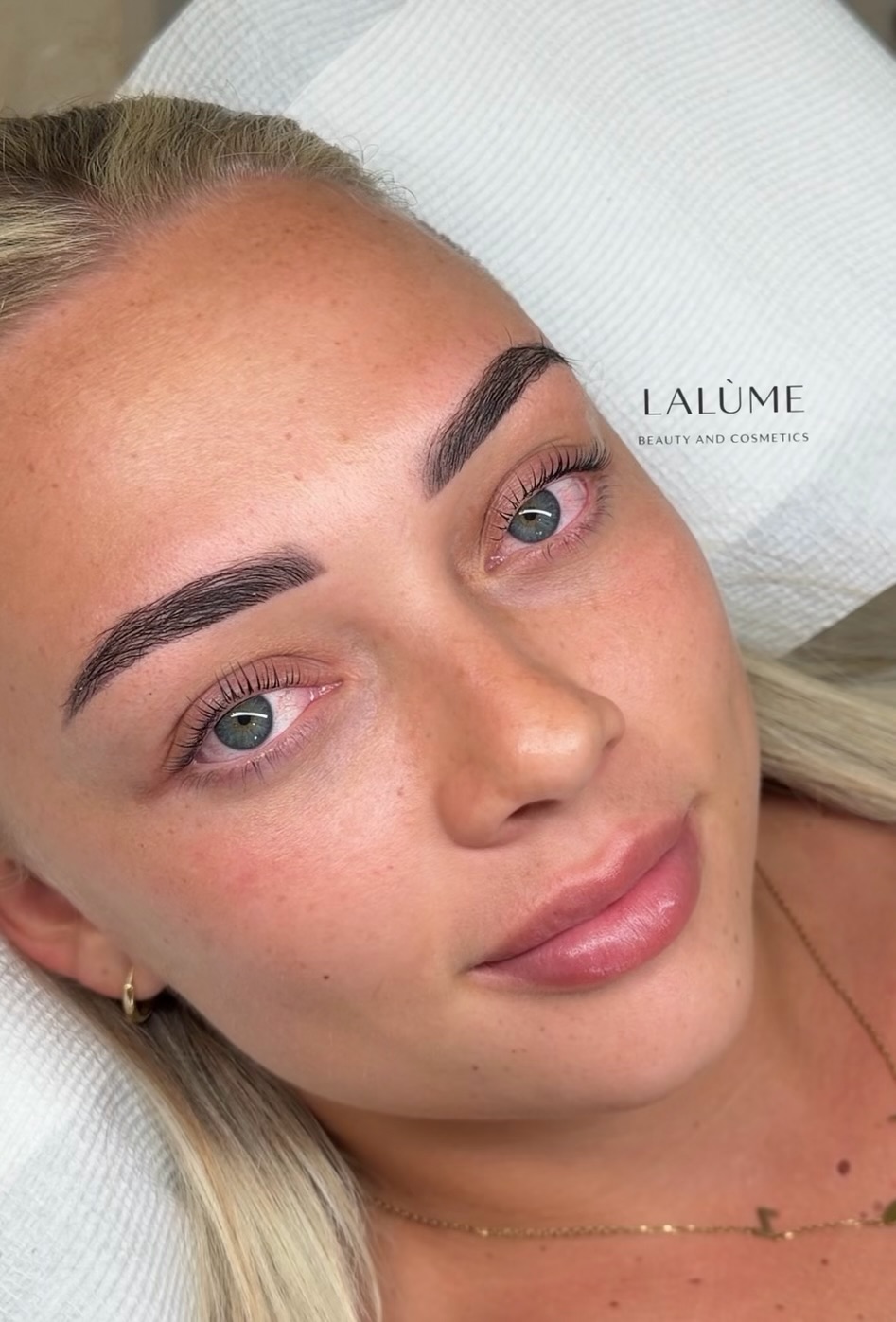 Lash lift result by Layne, client photo 1